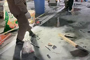 澄迈地下车库堵漏施工视频